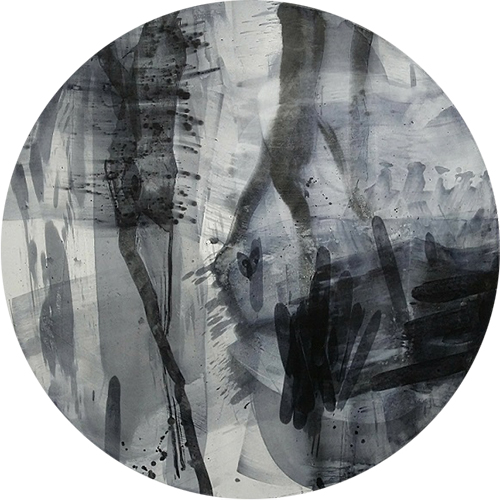 Helmut Fian, Malerei "Chinesischer Winter II"