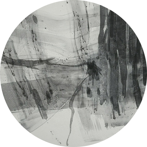 Helmut Fian, Malerei "Chinesischer Winter II"