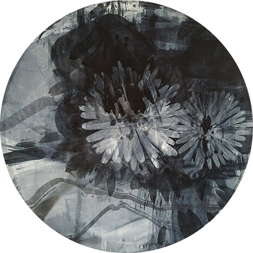 Helmut Fian, Malerei "Chinesischer Winter II"