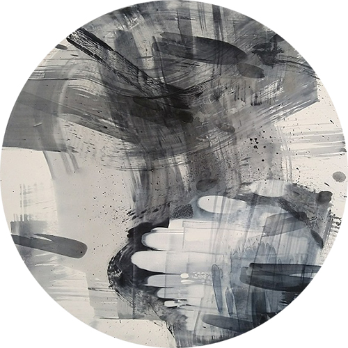 Helmut Fian, Malerei "Chinesischer Winter II"