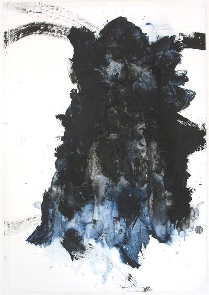 Helmut Fian, Acryl auf Papier