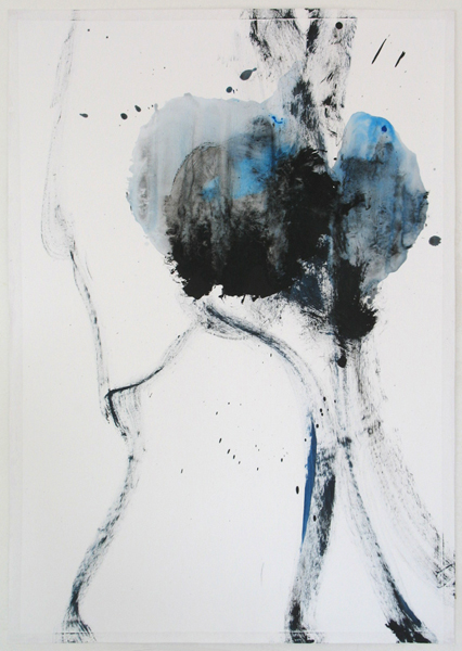 Helmut Fian, Acryl auf Papier